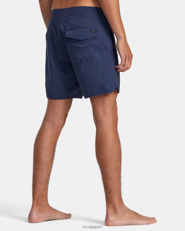 ボトムス TP8J658 ムーディーブルー RVCA ユニセックス フリーポート ボードショーツ 16