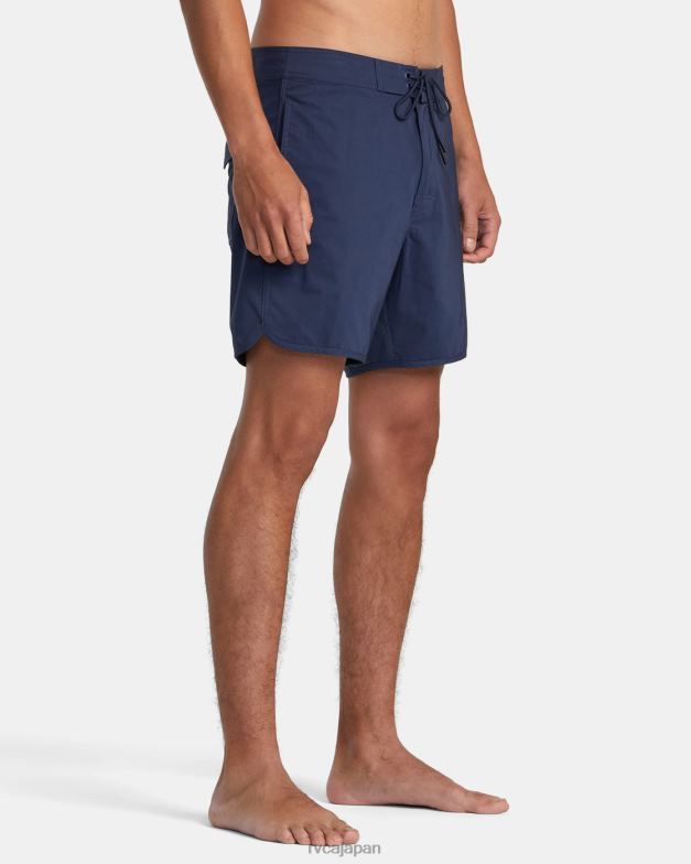 ボトムス TP8J658 ムーディーブルー RVCA ユニセックス フリーポート ボードショーツ 16