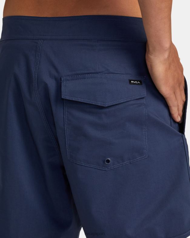 ボトムス TP8J658 ムーディーブルー RVCA ユニセックス フリーポート ボードショーツ 16