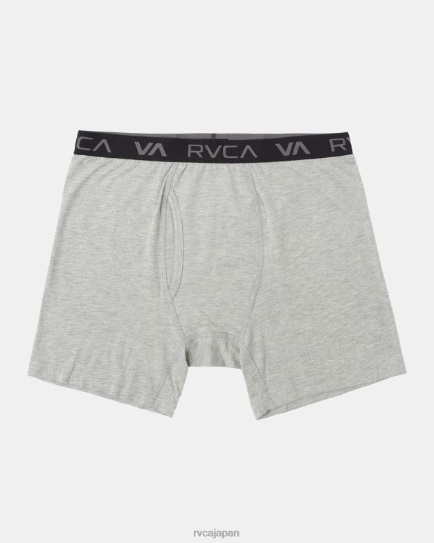アクセサリー TP8J679 ライトグレーヘザー RVCA ユニセックス 2パックコアスーパーソフトボクサー