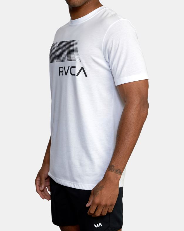 衣類 TP8J681 白 RVCA 男性 va ブラー ティー