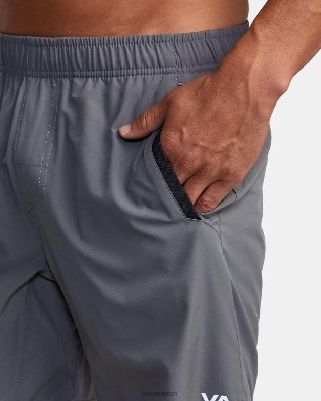 衣類 TP8J686 煙 RVCA 男性 ヨガー IV アスレチックショーツ 17