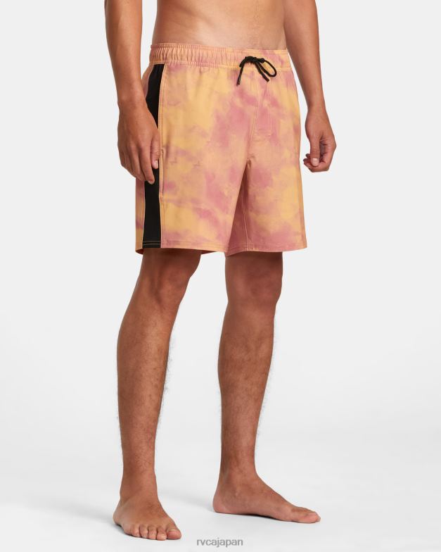 ボトムス TP8J70 竹 RVCA ユニセックス アペックス エラスティックウエスト ボードショーツ 17
