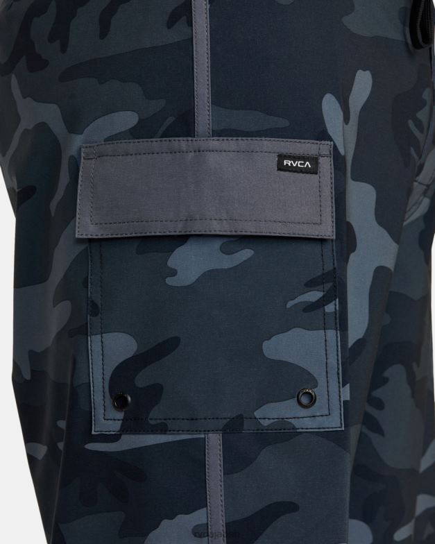 ボトムス TP8J730 ブラックカモ RVCA ユニセックス イースタンボードショーツ 20