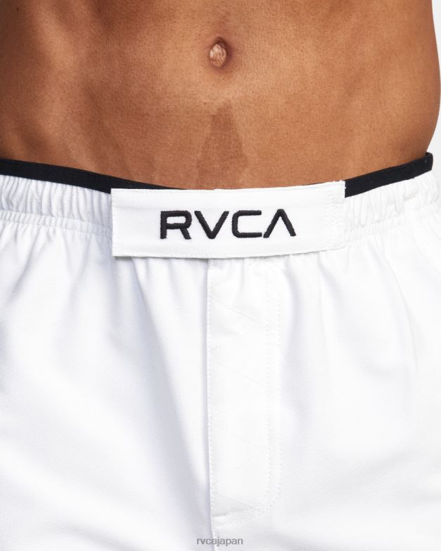 衣類 TP8J746 白 RVCA 男性 グラップラー エラスティック ウエスト ウォークショーツ 17