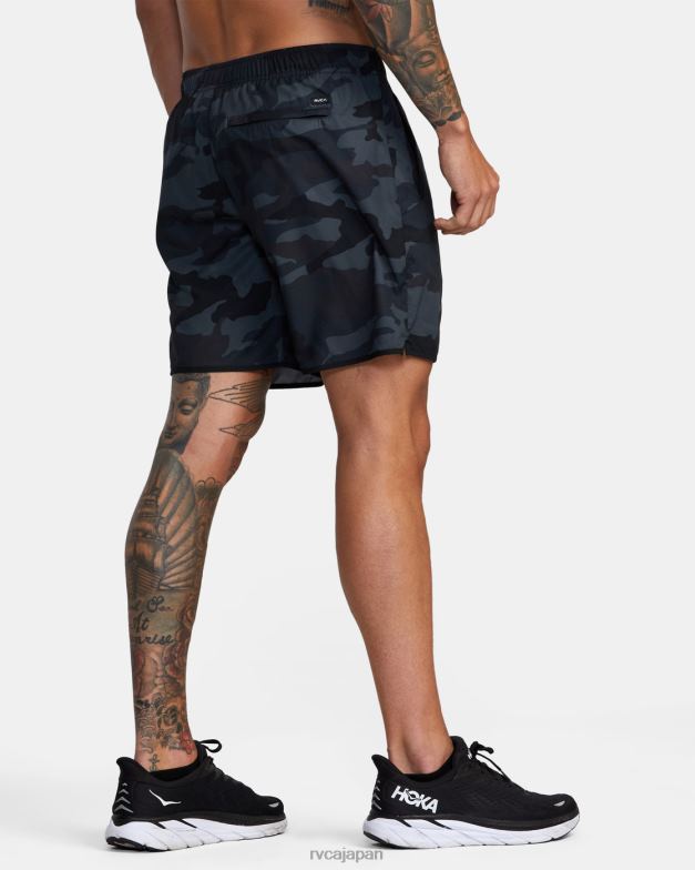 衣類 TP8J749 迷彩柄 RVCA 男性 ヨガー IV アスレチックショーツ 17