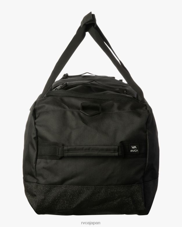 アクセサリー TP8J763 黒 RVCA 男性 スケート 50l ラージ ダッフル バッグ iv