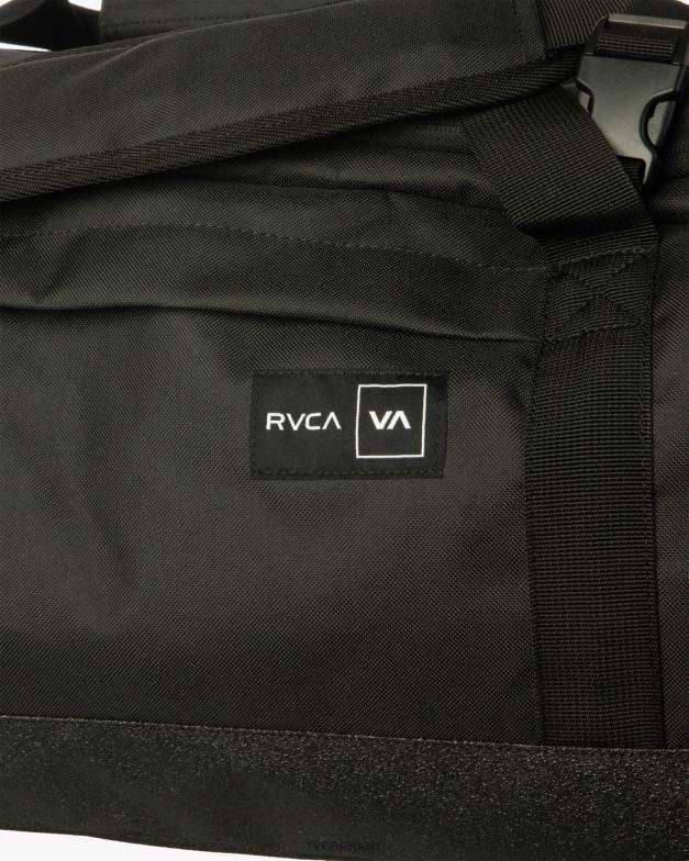 アクセサリー TP8J763 黒 RVCA 男性 スケート 50l ラージ ダッフル バッグ iv