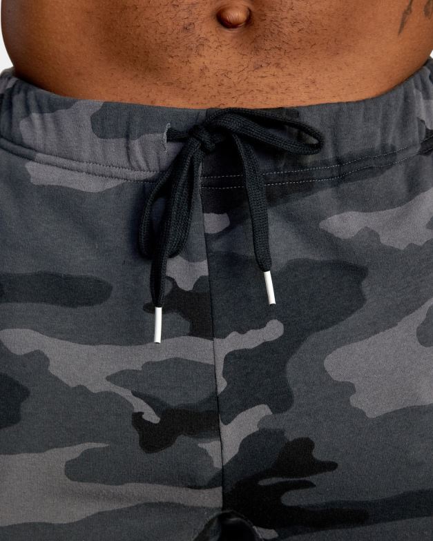 衣類 TP8J787 迷彩柄 RVCA 男性 スウィフトスウェットパンツ