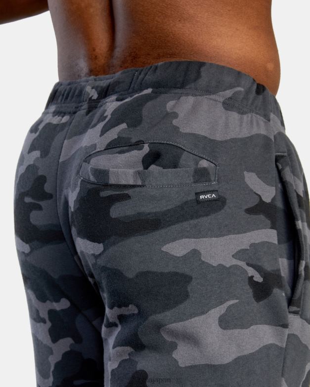衣類 TP8J787 迷彩柄 RVCA 男性 スウィフトスウェットパンツ