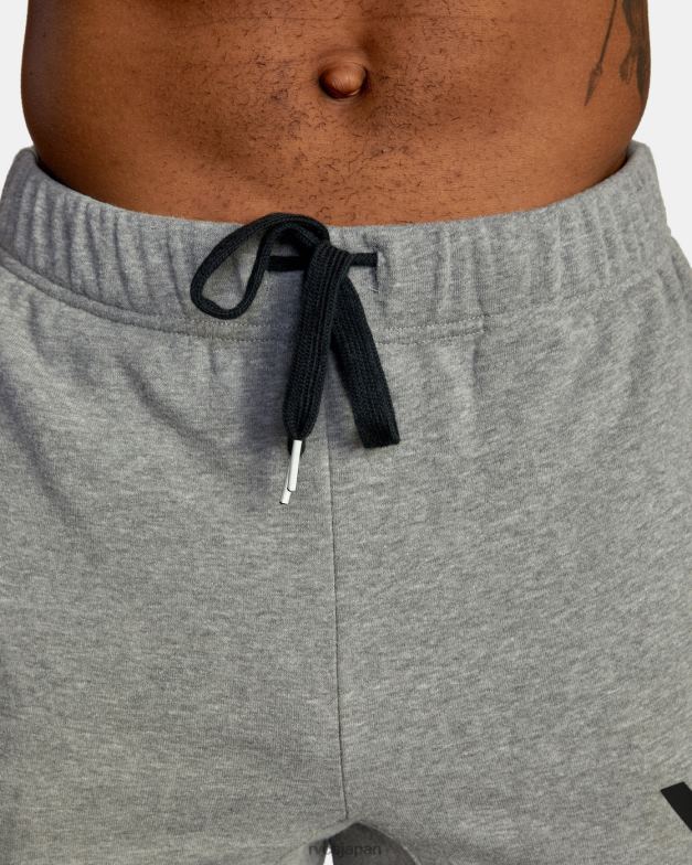 衣類 TP8J797 ヘザーグレー RVCA 男性 スウィフトスウェットパンツ