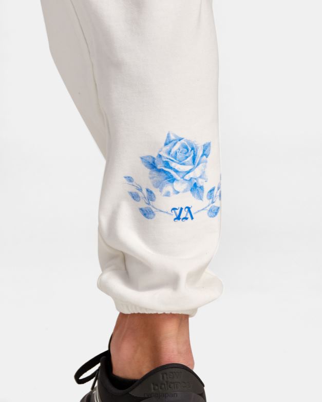 衣類 TP8J79 オフホワイト RVCA 男性 Everlast x Benjamin ジャンジャン ジョガー