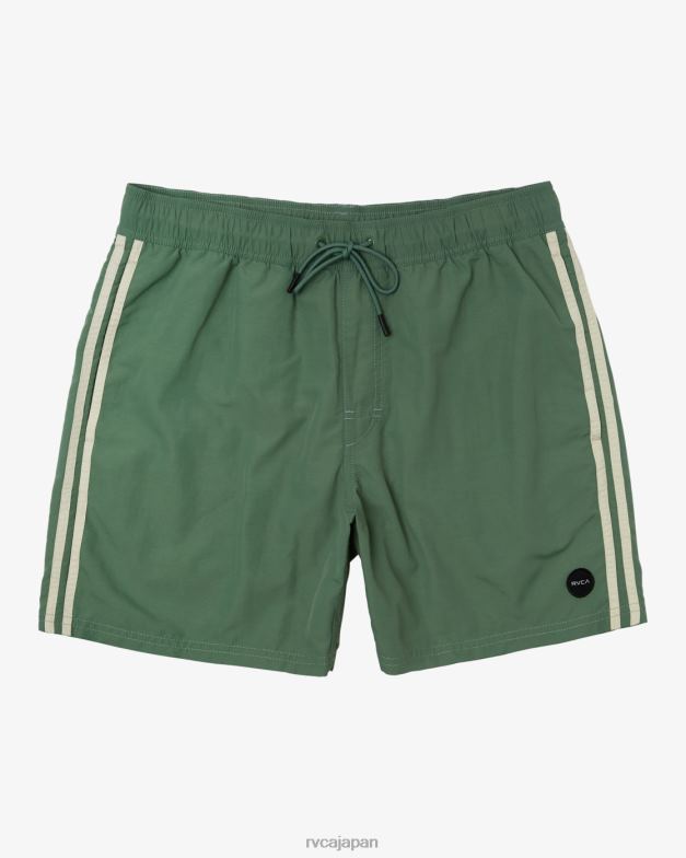 ボトムス TP8J7 バーディット RVCA ユニセックス ブレイクアウト エラスティック ウエスト ボードショーツ 16