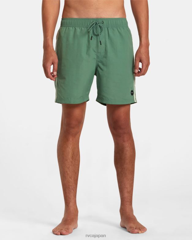 ボトムス TP8J7 バーディット RVCA ユニセックス ブレイクアウト エラスティック ウエスト ボードショーツ 16