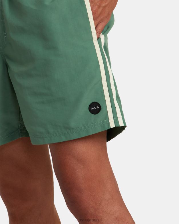 ボトムス TP8J7 バーディット RVCA ユニセックス ブレイクアウト エラスティック ウエスト ボードショーツ 16