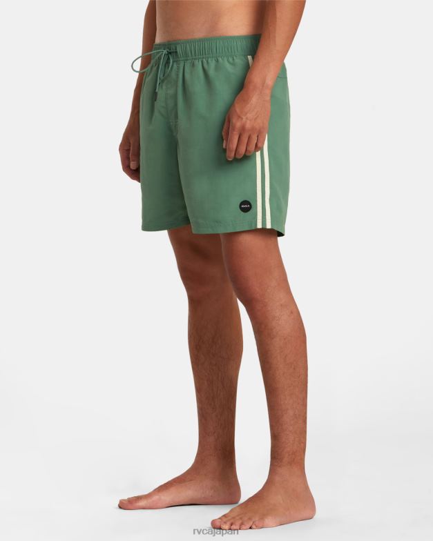 ボトムス TP8J7 バーディット RVCA ユニセックス ブレイクアウト エラスティック ウエスト ボードショーツ 16