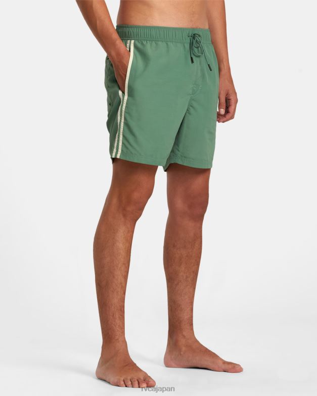 ボトムス TP8J7 バーディット RVCA ユニセックス ブレイクアウト エラスティック ウエスト ボードショーツ 16