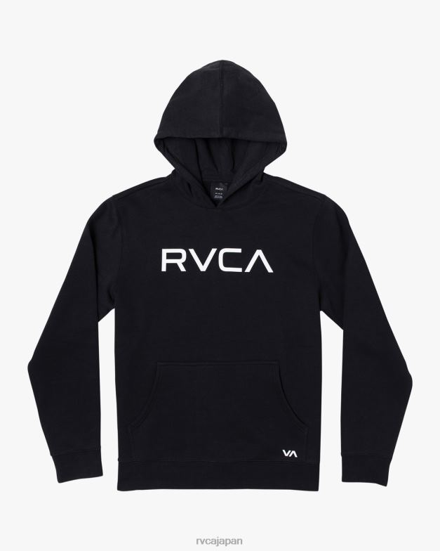 トップス TP8J801 黒 RVCA 男の子たち ビッグパーカー