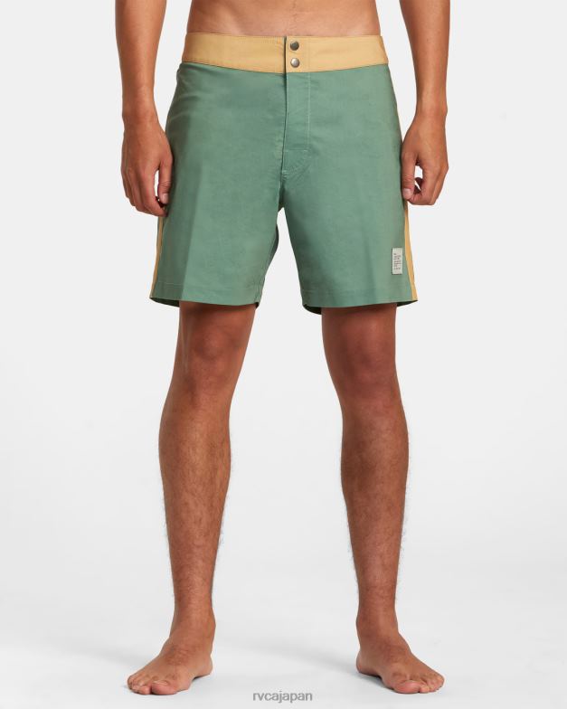 ボトムス TP8J80 バーディット RVCA ユニセックス サンセットボードショーツ 17