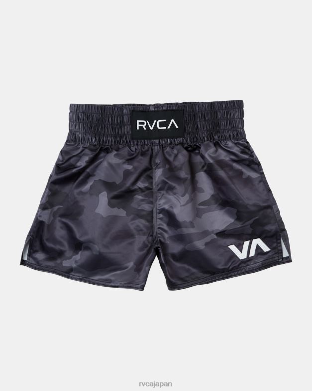 衣類 TP8J835 迷彩柄 RVCA 男性 ムエタイ MOD 伸縮性ウエスト ボクシング ショーツ 15