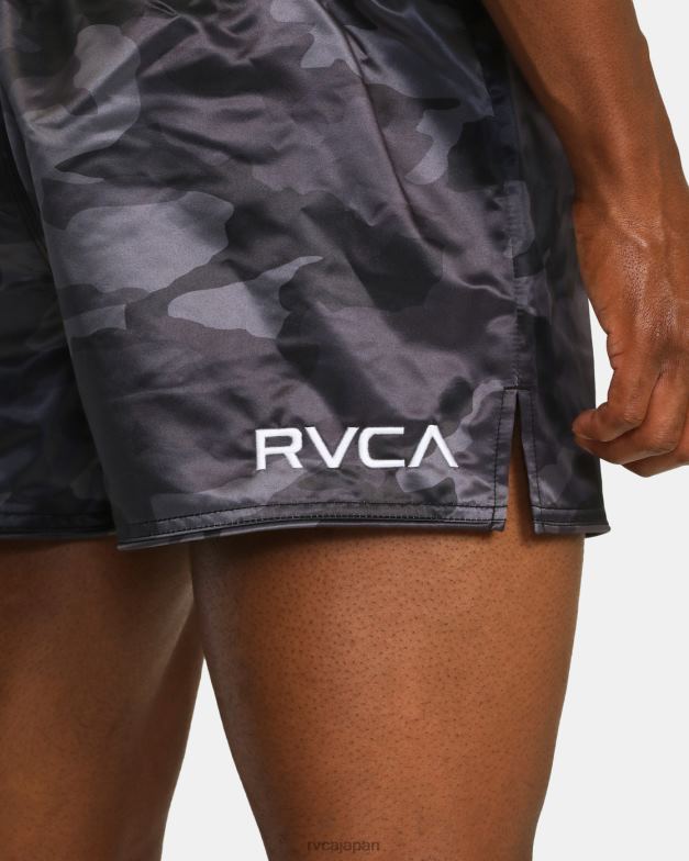 衣類 TP8J835 迷彩柄 RVCA 男性 ムエタイ MOD 伸縮性ウエスト ボクシング ショーツ 15