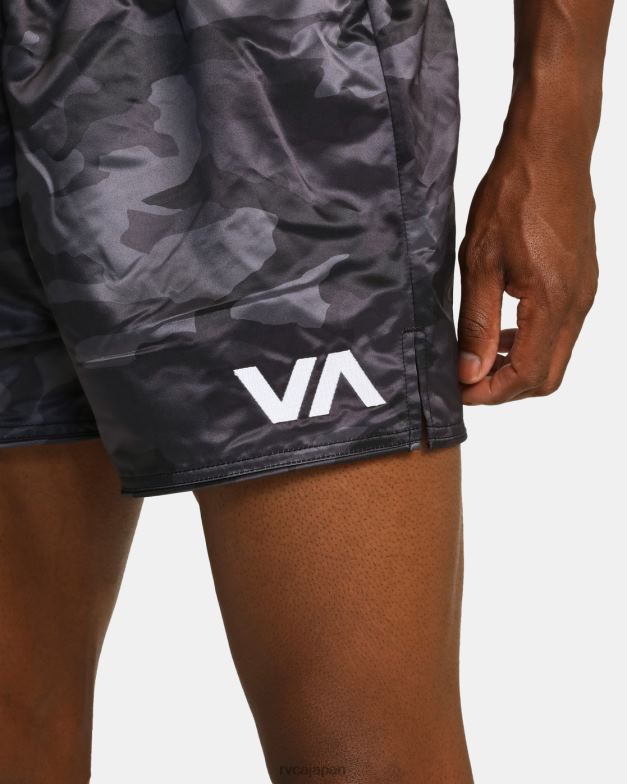 衣類 TP8J835 迷彩柄 RVCA 男性 ムエタイ MOD 伸縮性ウエスト ボクシング ショーツ 15