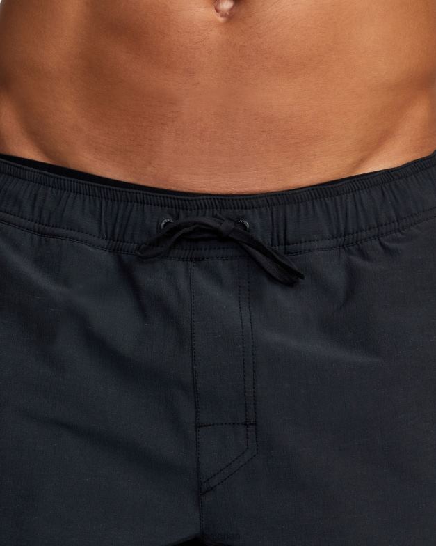 衣類 TP8J850 黒 RVCA 男性 ヨガーハイブリッドパンツ