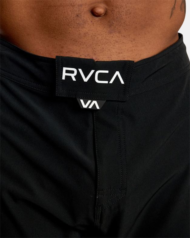 衣類 TP8J856 黒 RVCA 男性 ファイトスクラッパー 伸縮性ウエストウォークショーツ 15
