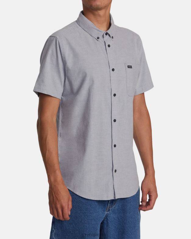衣類 TP8J881 舗装 RVCA 男性 ストレッチの効いた半袖シャツです