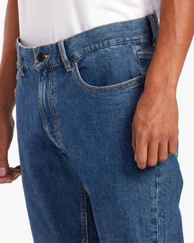 衣類 TP8J887 ライトヴィンテージウォッシュ RVCA 男性 ウィークエンドストレートフィットジーンズ