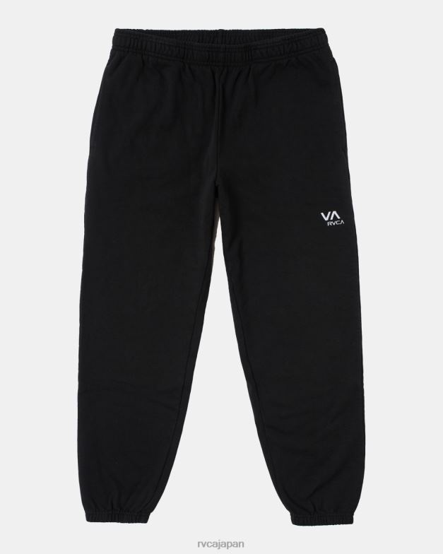 衣類 TP8J905 黒 RVCA 男性 VA エッセンシャル スウェットパンツ