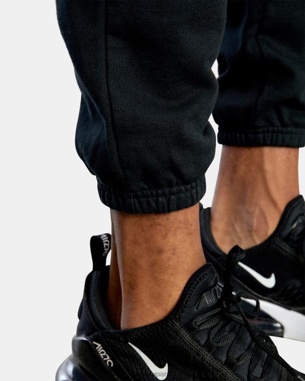 衣類 TP8J905 黒 RVCA 男性 VA エッセンシャル スウェットパンツ