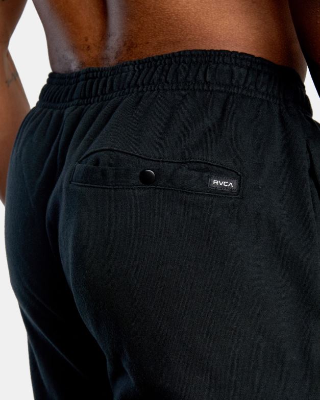 衣類 TP8J905 黒 RVCA 男性 VA エッセンシャル スウェットパンツ