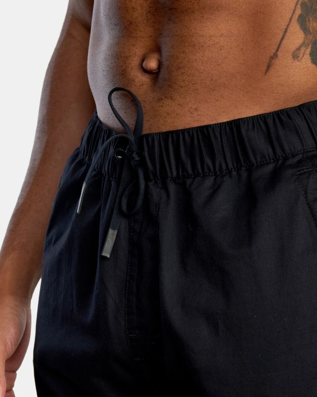 衣類 TP8J922 黒 RVCA 男性 スペクトラム トラック パンツ iii