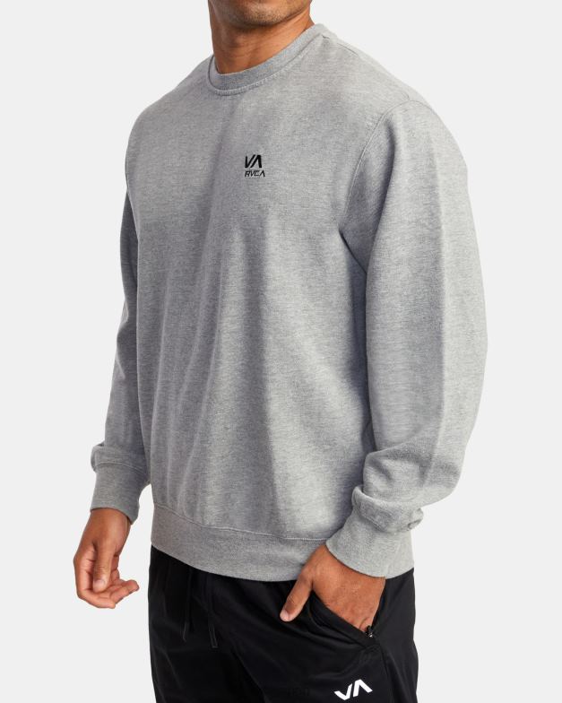 衣類 TP8J932 ライトマール RVCA 男性 VA エッセンシャル クルーネック スウェットシャツ