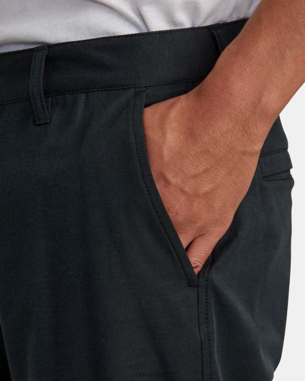 衣類 TP8J951 黒 RVCA 男性 ハイテクチノパンに戻って