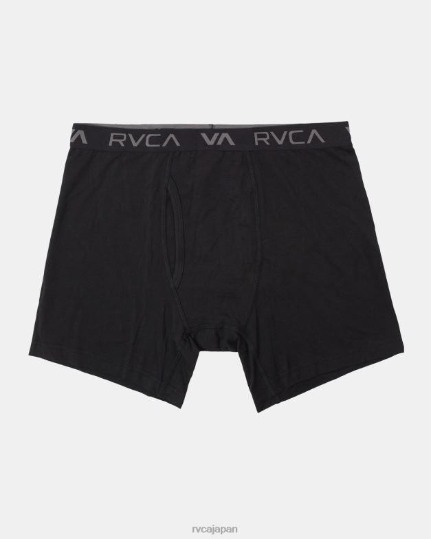アクセサリー TP8J957 黒 RVCA ユニセックス 2パックコアスーパーソフトボクサー