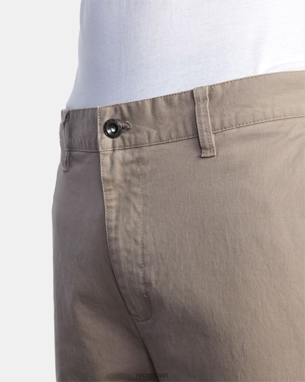衣類 TP8J959 ダークカーキ RVCA 男性 ヒッチャーパンツ