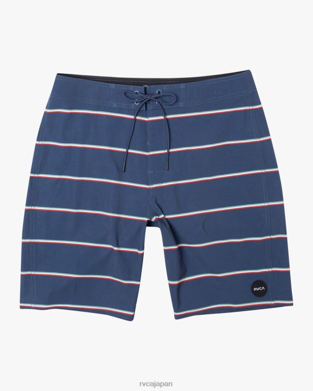 ボトムス TP8J977 ムーディーブルー RVCA ユニセックス バート ボードショーツ 19