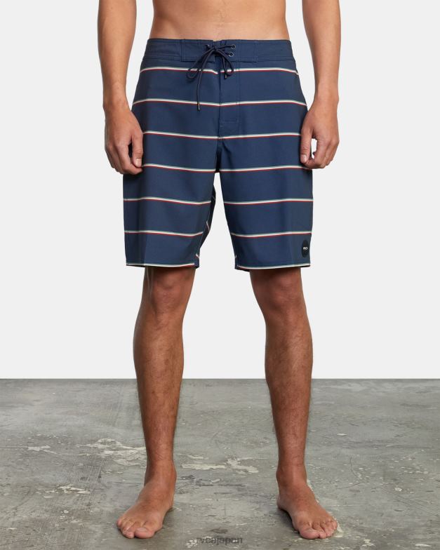 ボトムス TP8J977 ムーディーブルー RVCA ユニセックス バート ボードショーツ 19