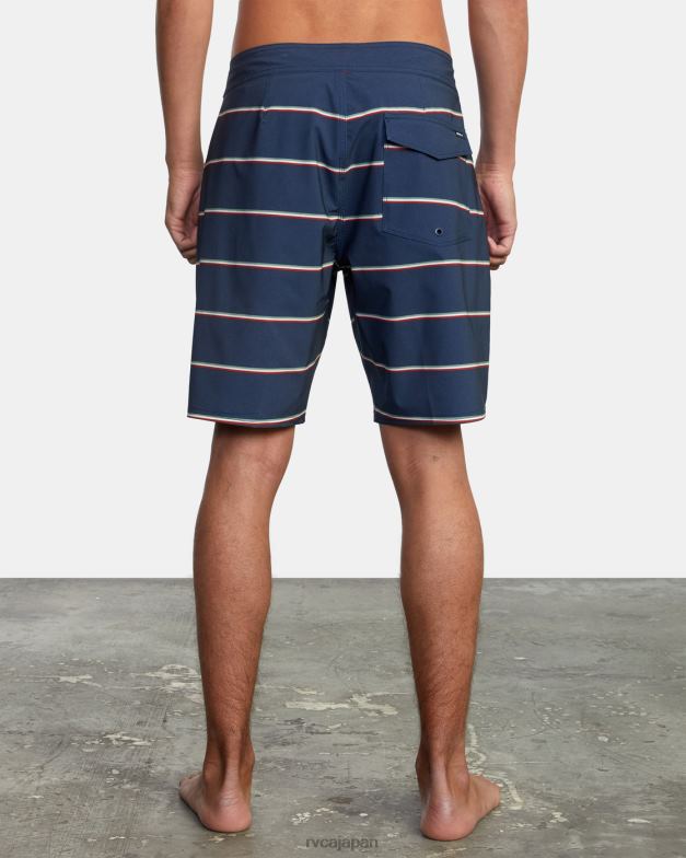 ボトムス TP8J977 ムーディーブルー RVCA ユニセックス バート ボードショーツ 19