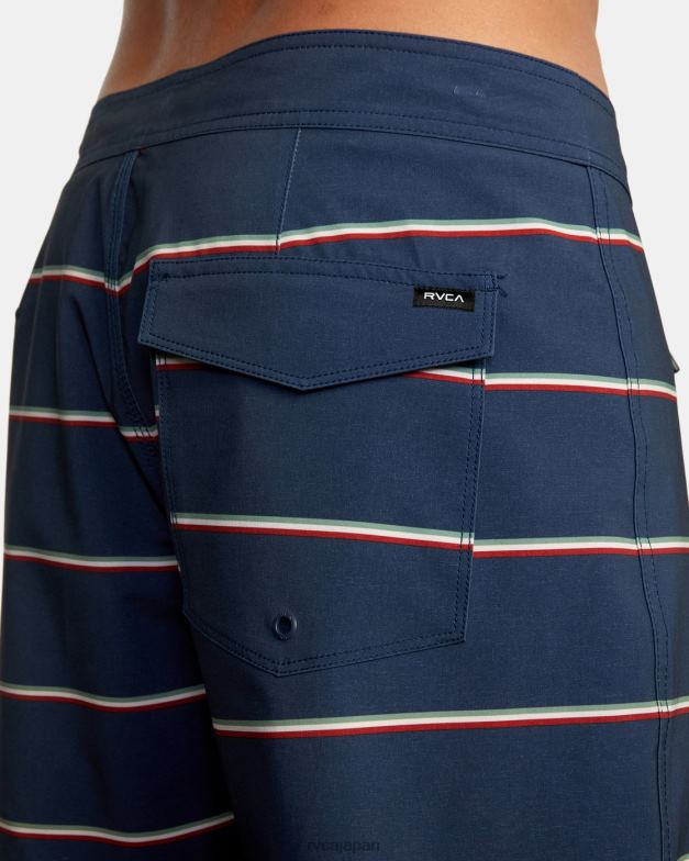ボトムス TP8J977 ムーディーブルー RVCA ユニセックス バート ボードショーツ 19