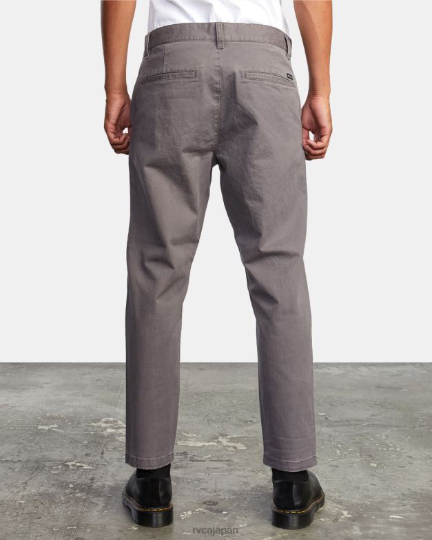 衣類 TP8J981 煙 RVCA 男性 ヒッチャーパンツ