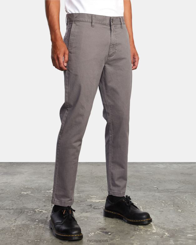 衣類 TP8J981 煙 RVCA 男性 ヒッチャーパンツ