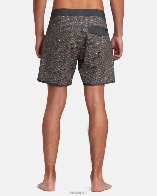 ボトムス TP8J987 明るい黒 RVCA ユニセックス フリーポート ボードショーツ 16