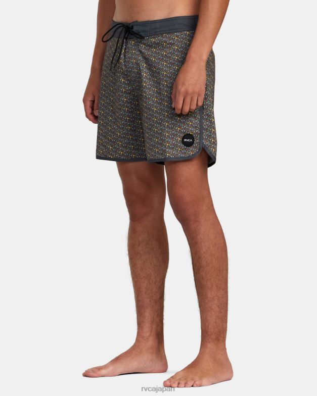 ボトムス TP8J987 明るい黒 RVCA ユニセックス フリーポート ボードショーツ 16