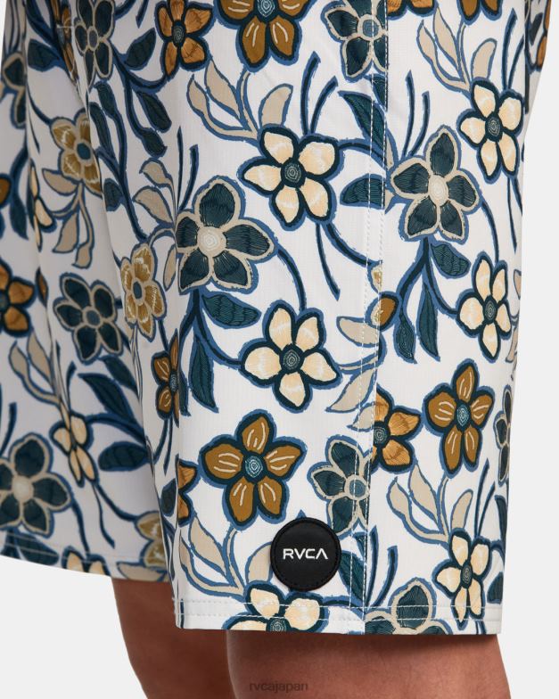 ボトムス TP8J988 銀漂白剤 RVCA ユニセックス VA プリント ボードショーツ 19