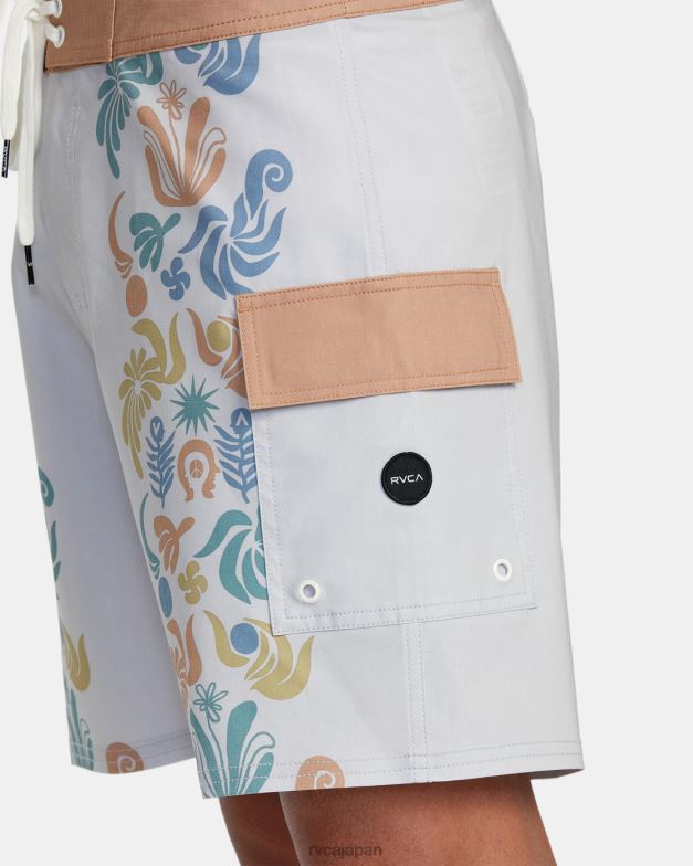 ボトムス TP8J993 自然 RVCA ユニセックス ストライダートランクス 17