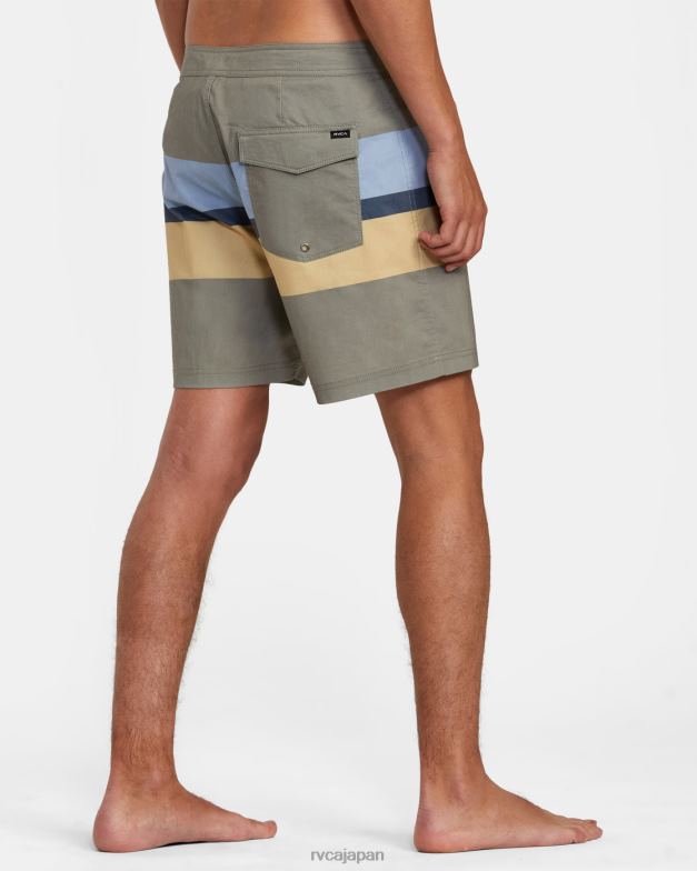 ボトムス TP8J999 新しいアロエ RVCA ユニセックス ウエストポート ボードショーツ 17