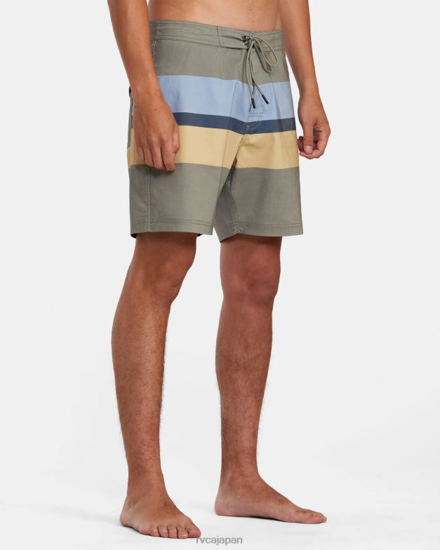 ボトムス TP8J999 新しいアロエ RVCA ユニセックス ウエストポート ボードショーツ 17